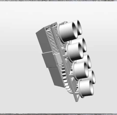 Shell Tyco Wrecker Light Bar and Gears