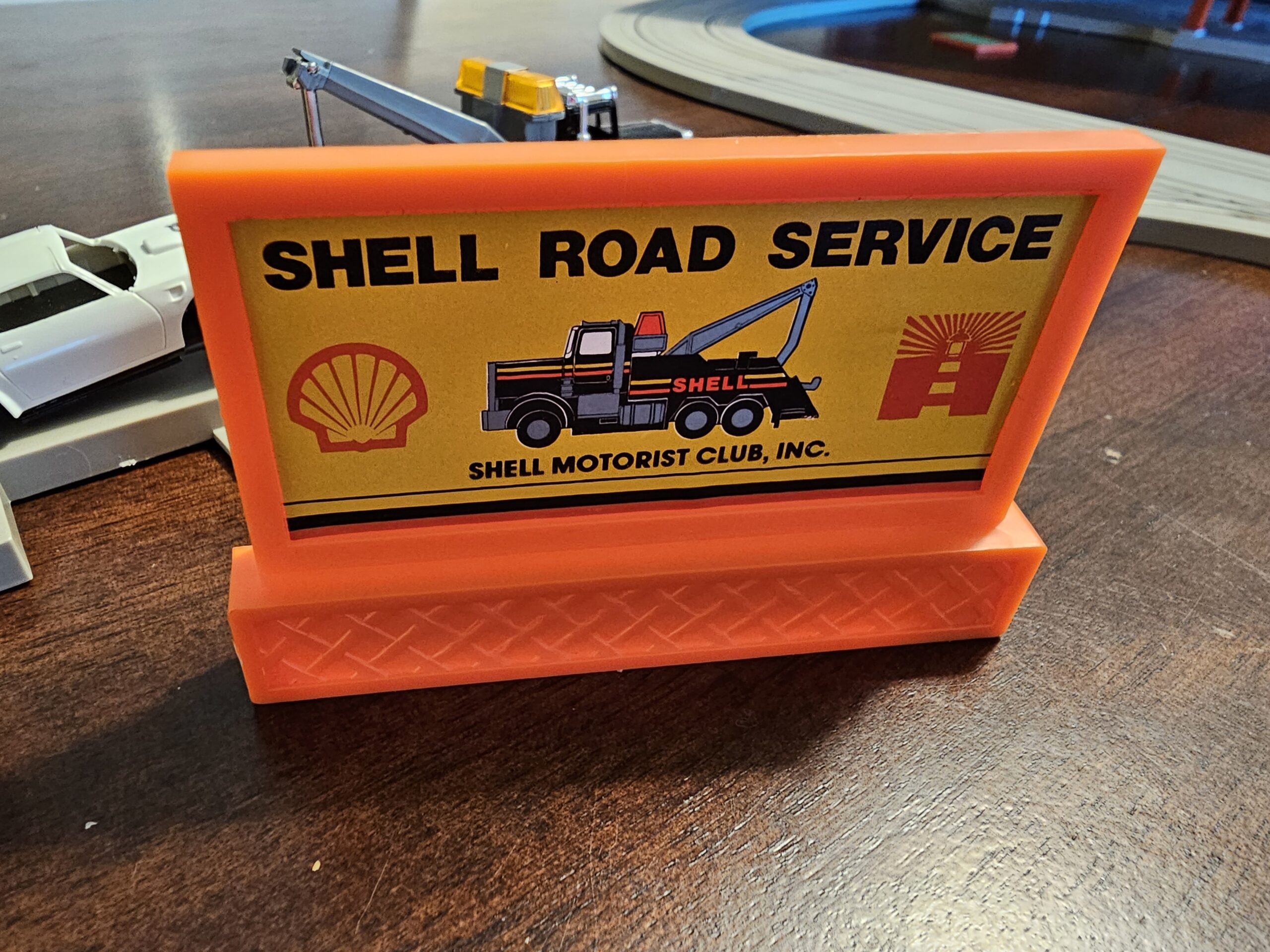 Shell Road Service Sign B9264 Front