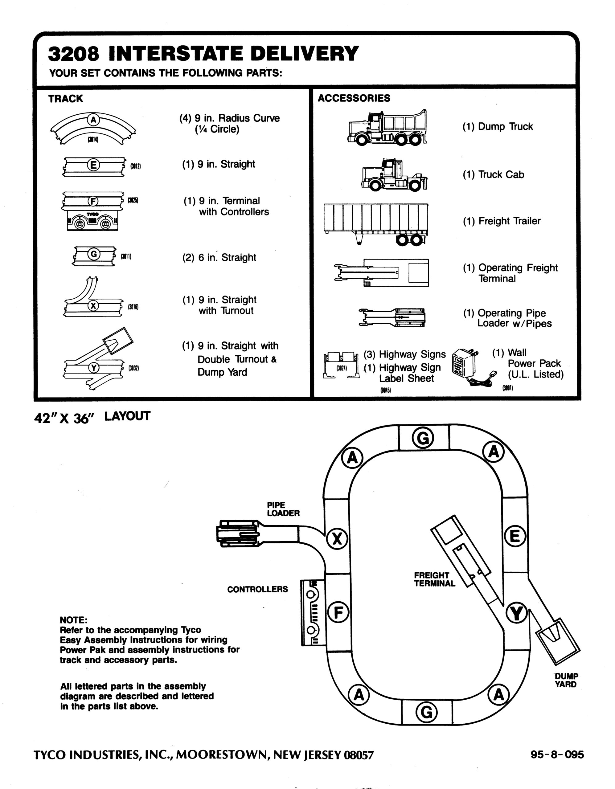 3208 Interstate Delivery Instructions