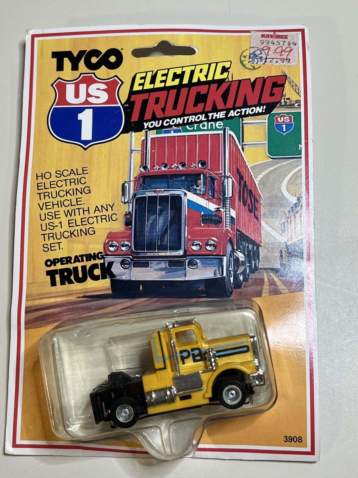 NOC Yellow PB Peterbilt Trucking no. 3908 